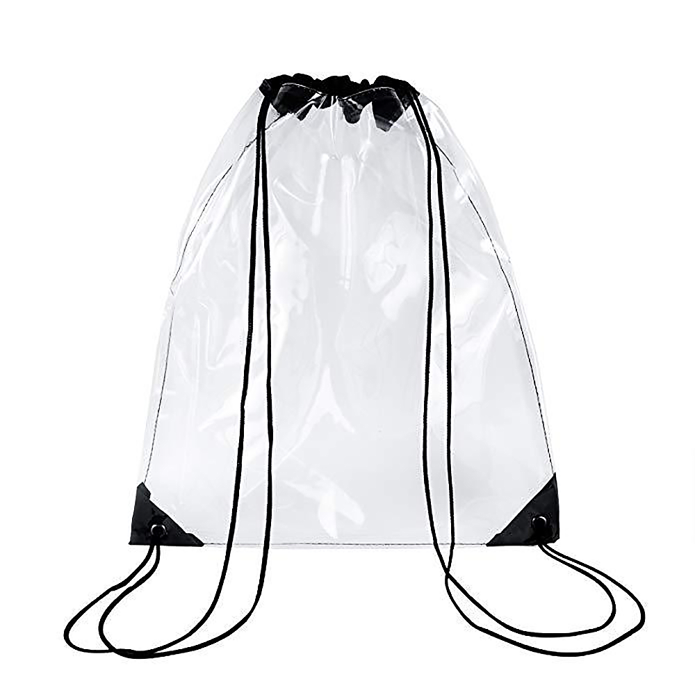 Clear Stadium Drawstring Backpack 1
