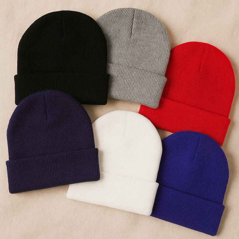 Custom Embroidered Snug Fit Beanie 2