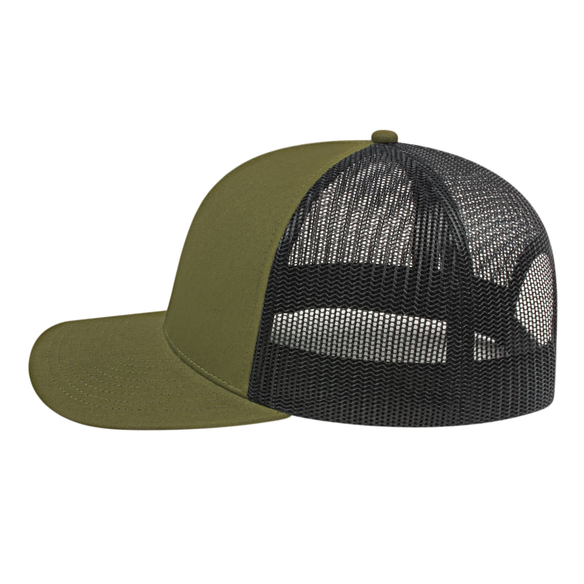 Cap America Poly/Cotton Trucker Mesh Back Cap 589