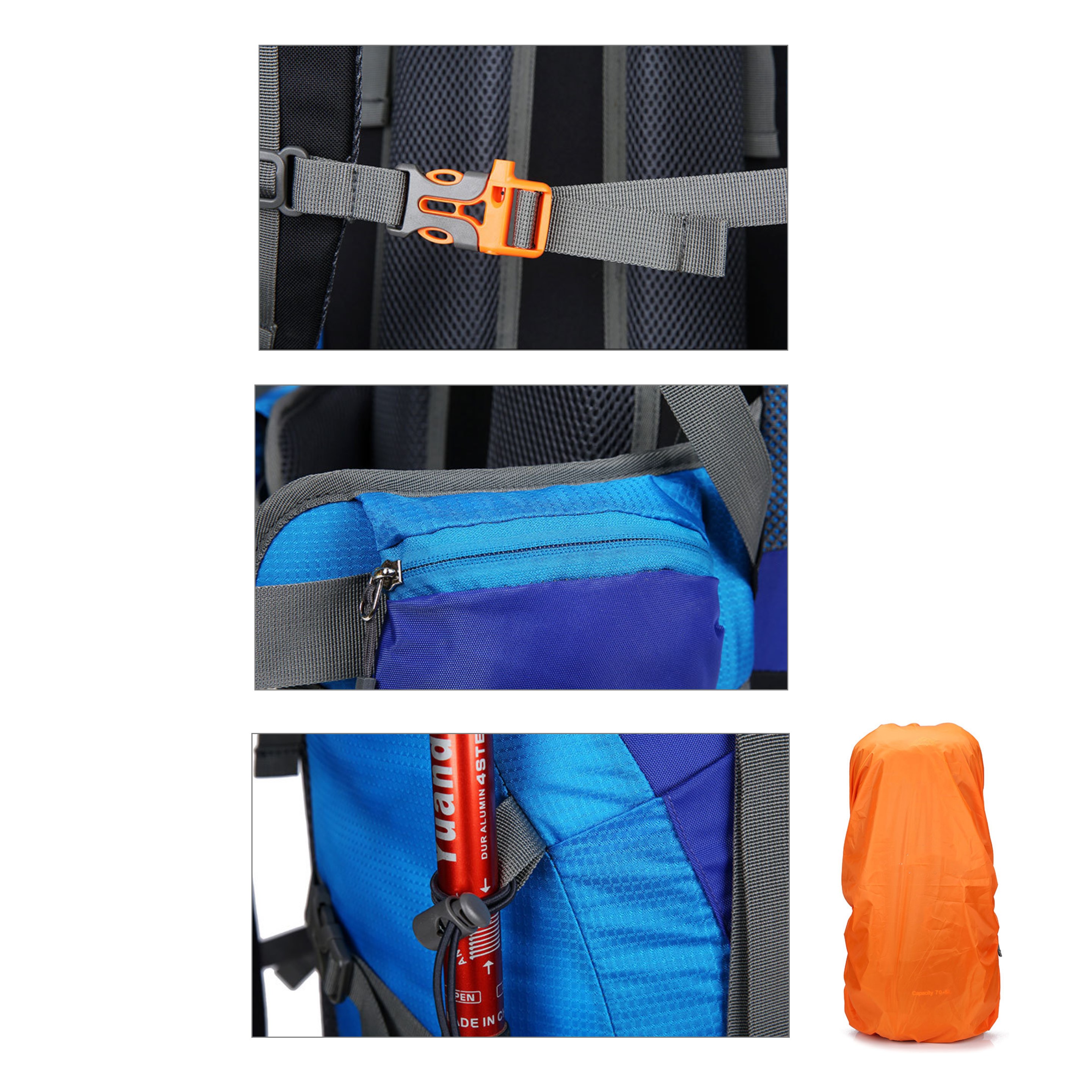Large Capacity Hiking Backpack (direct import) 2