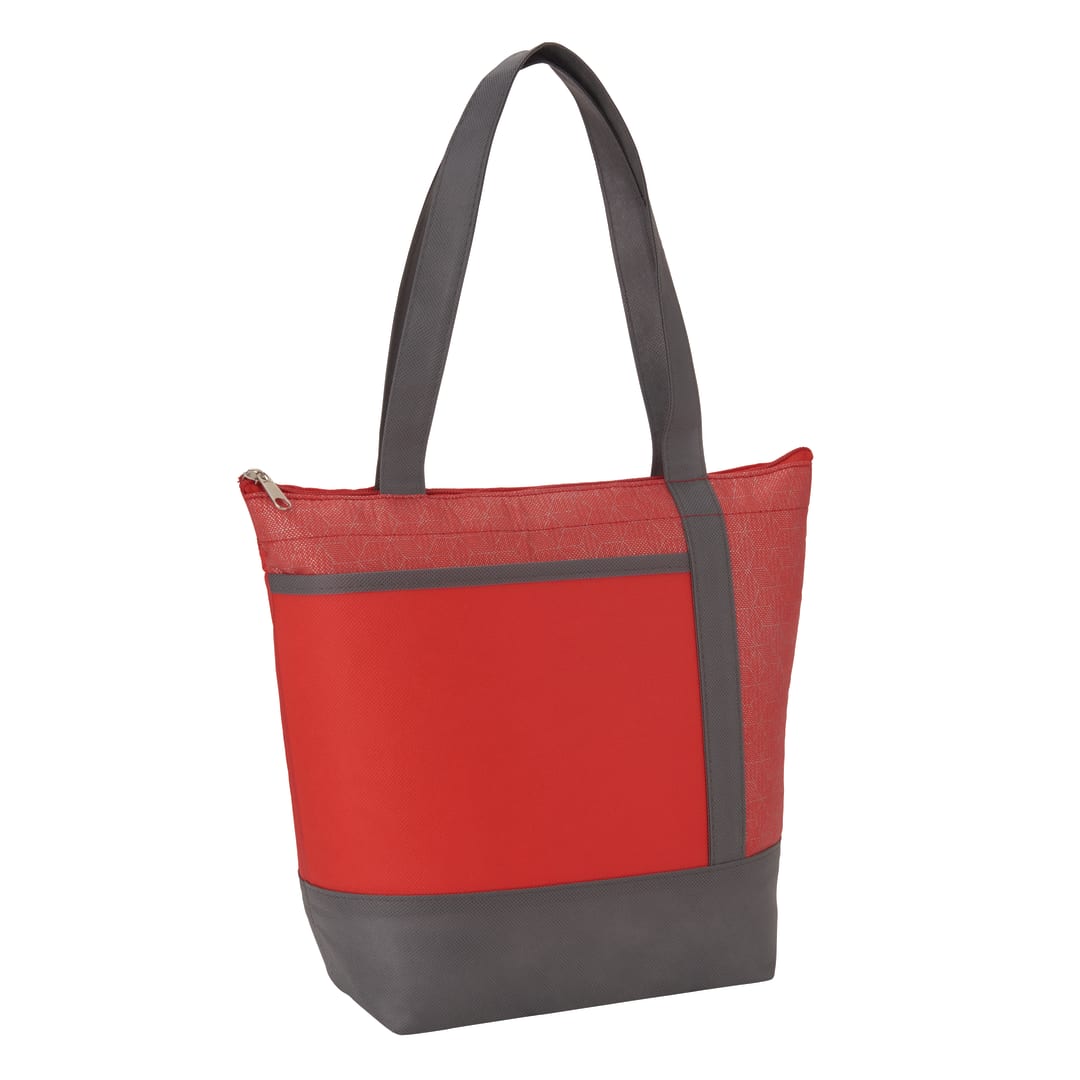 Chrome Non-Woven 9 Can Lunch Cooler 21