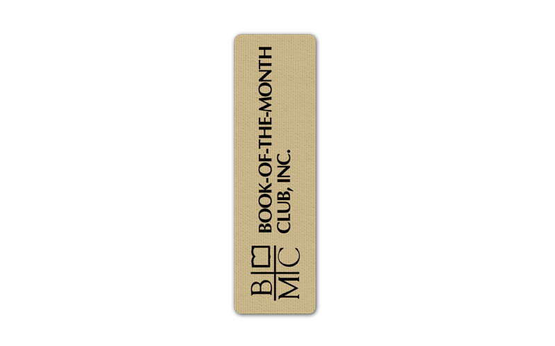 Rectangle Rubber Bookmark 74