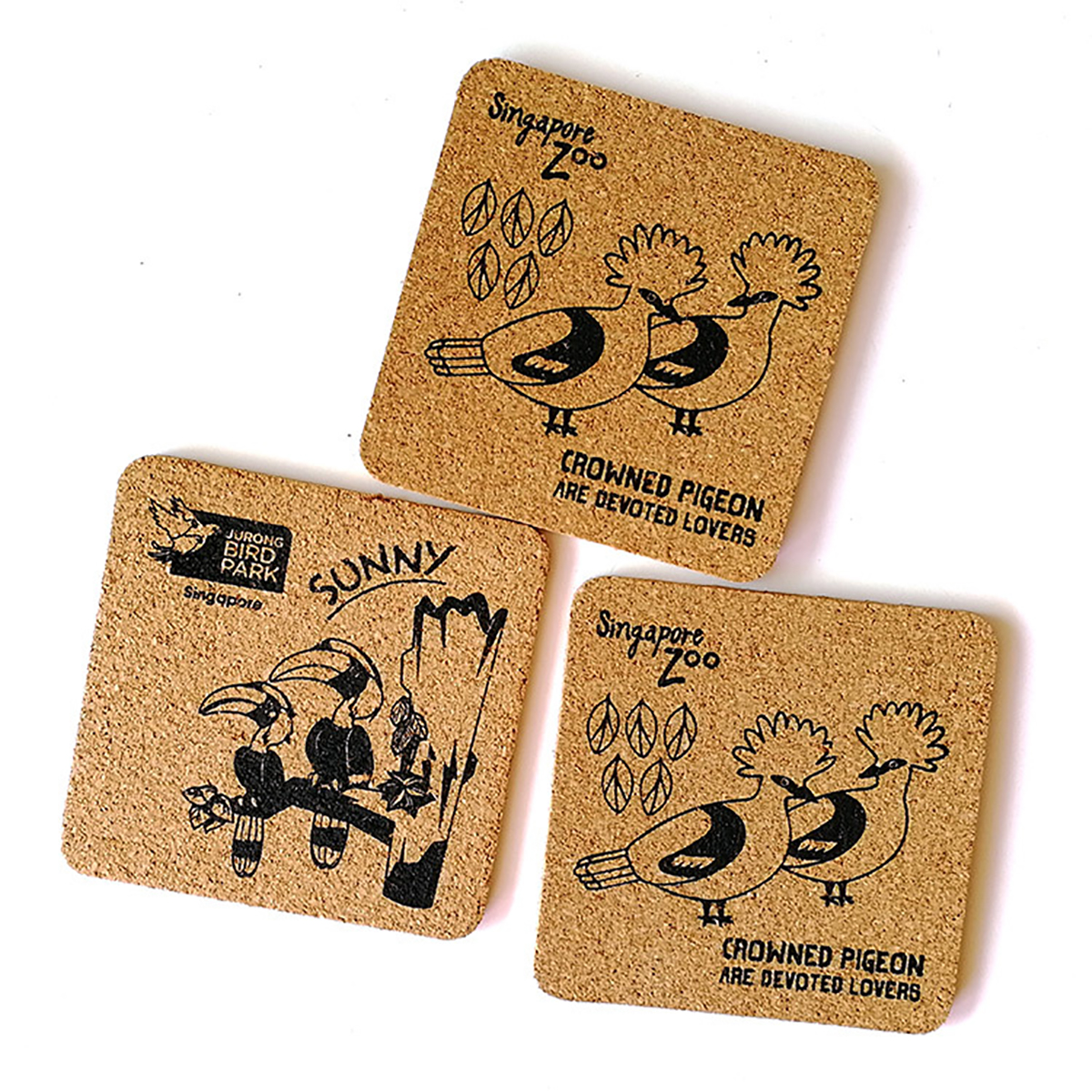 Cork Coaster Fiberboard Cup Mat 2