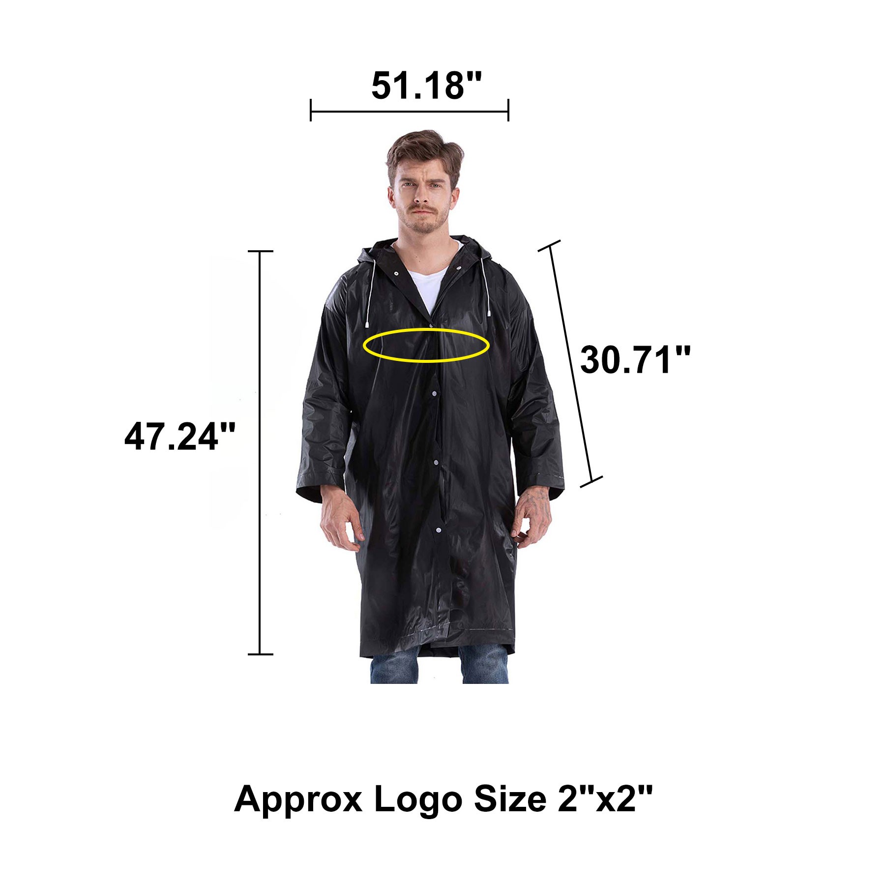 Long Sleeve Reusable Poncho 2