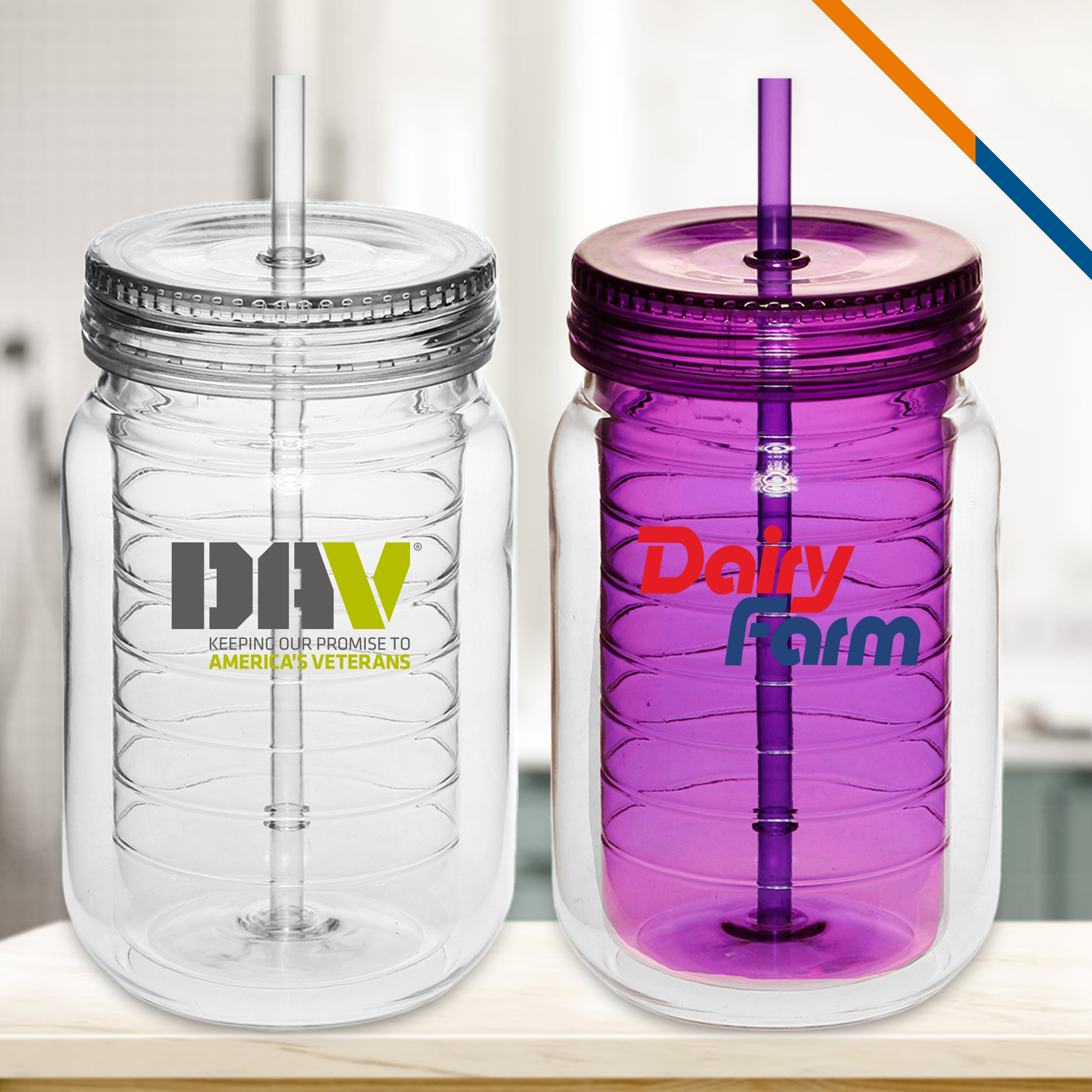 Polomi Acrylic Tumblers - 18 OZ. 4