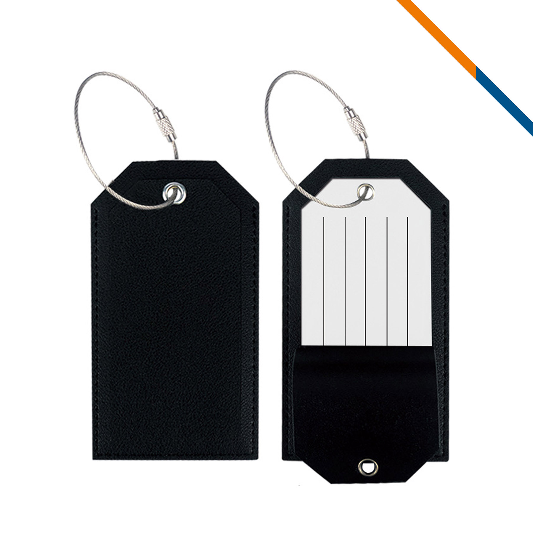 Glimpse PU Leather Luggage Tag 3