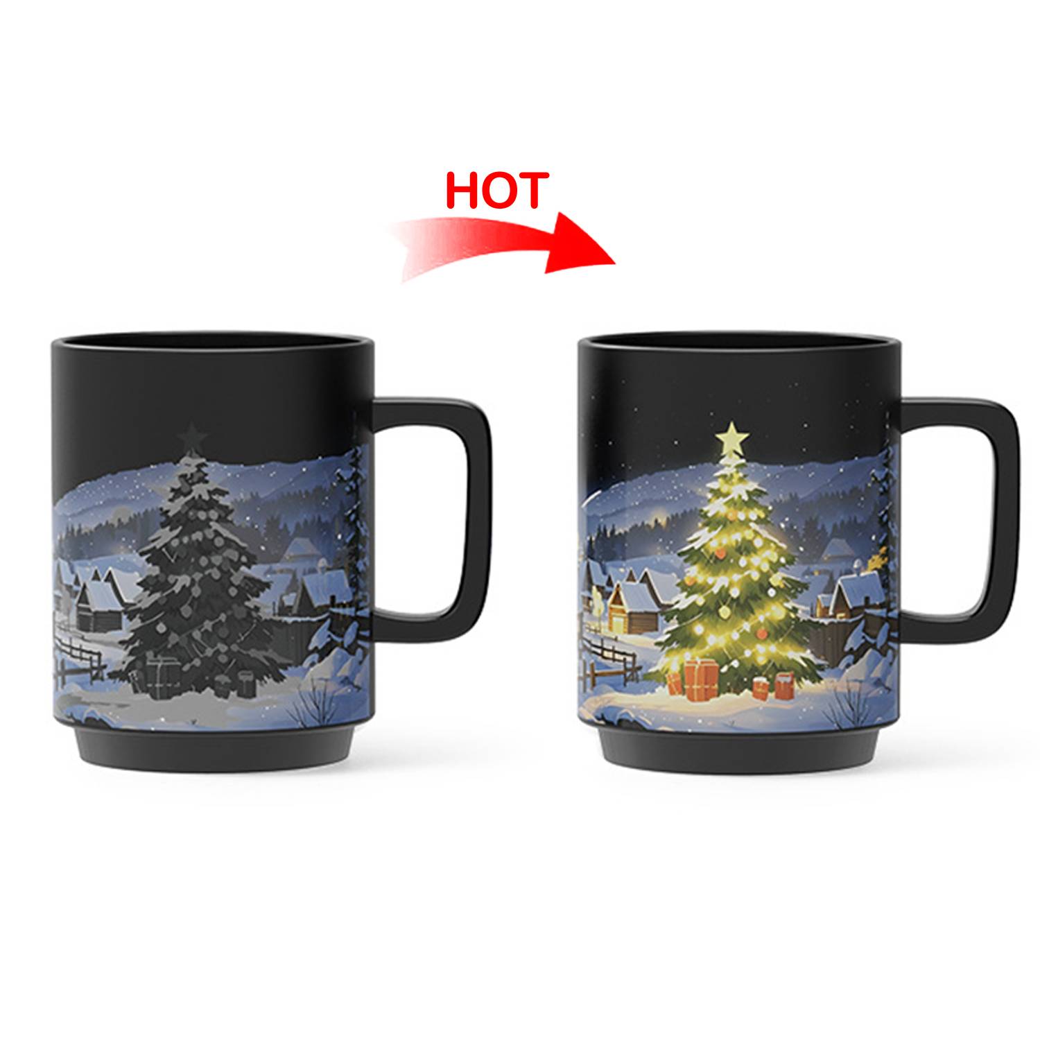 13oz Custom Color-Changing Ceramic Mug for Household Office 2