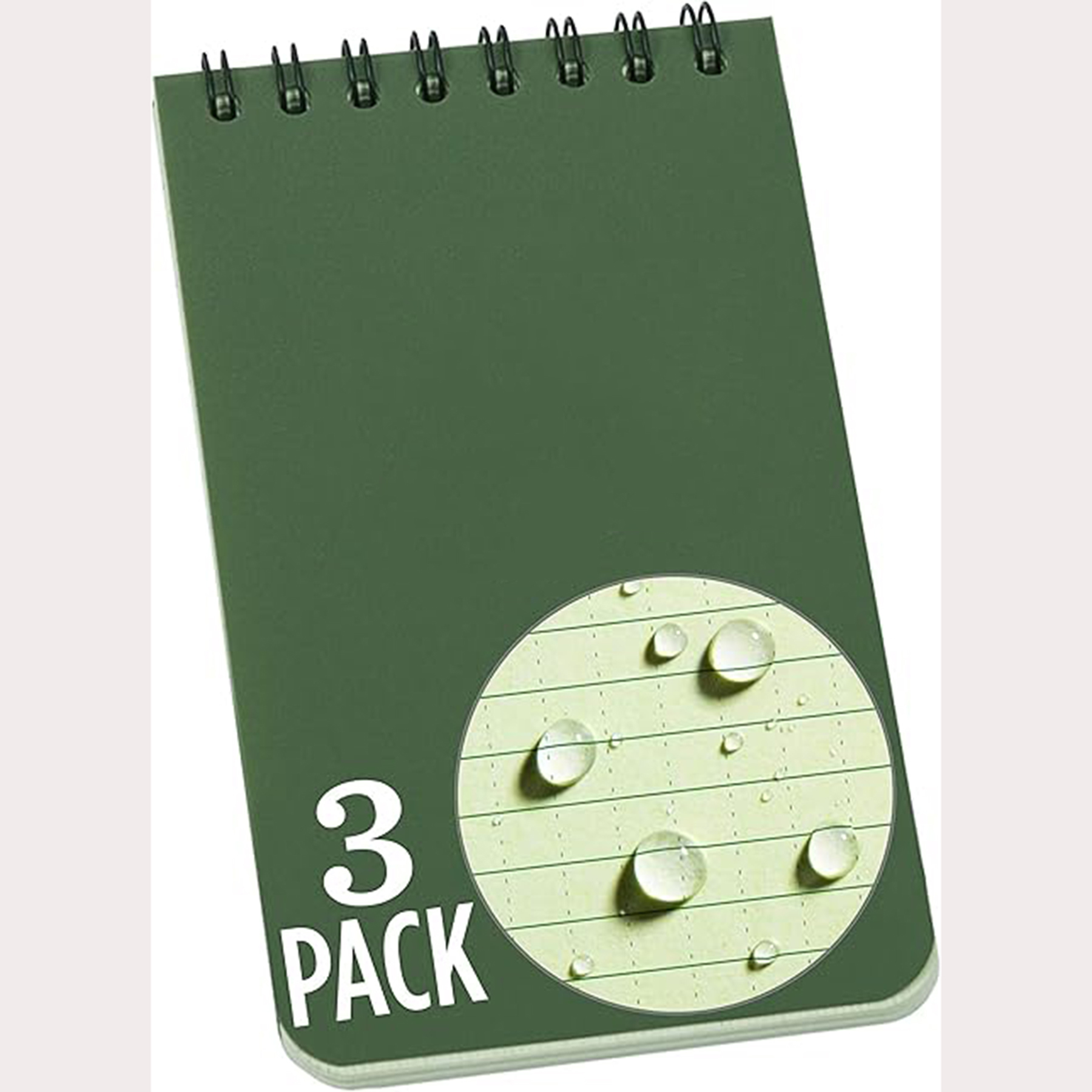 Weatherproof Top Spiral Notebook 3