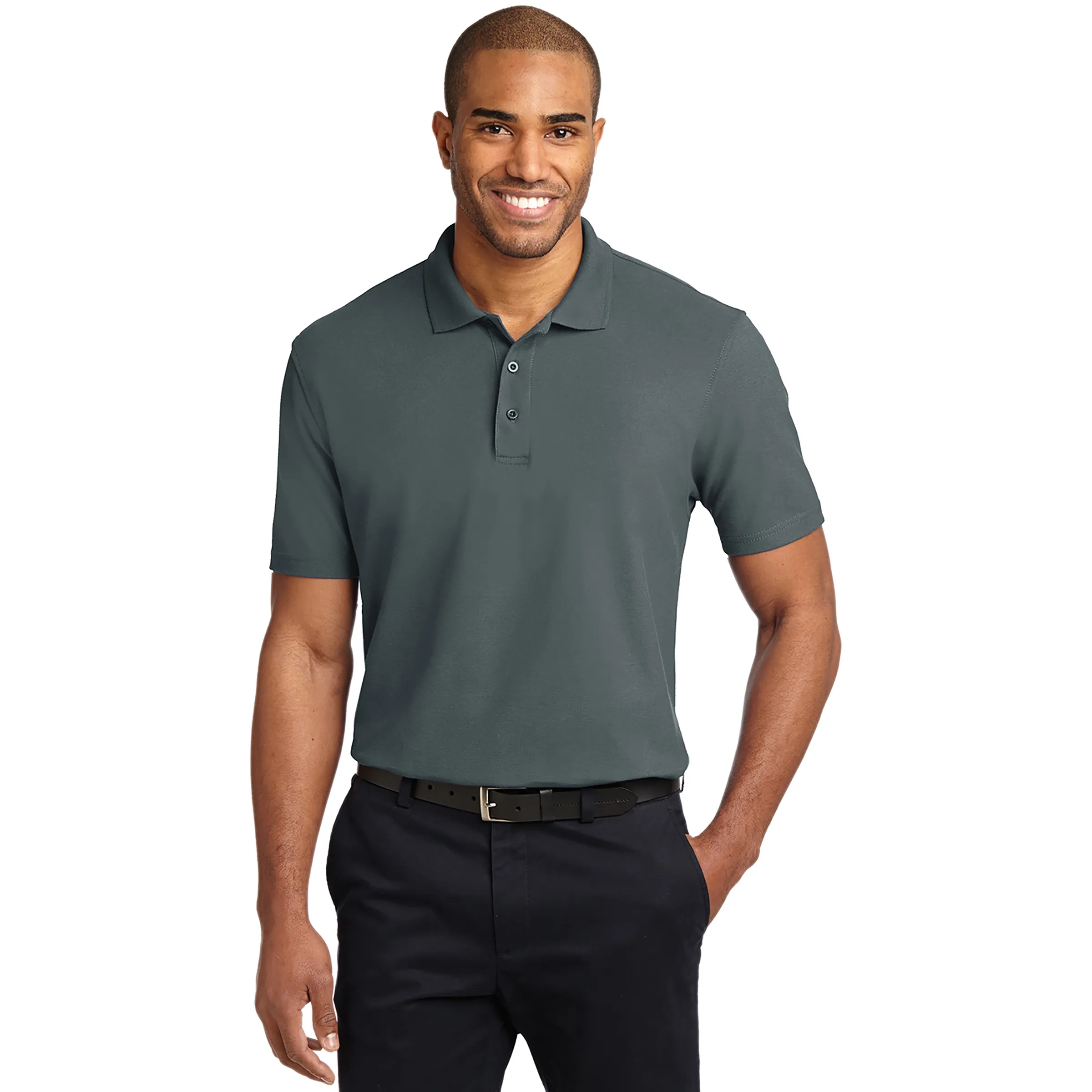 PORT AUTHORITY(R) SILK TOUCH(TM) POLO 38