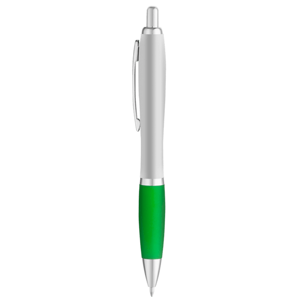 Curvaceous Matte Silver Ballpoint 78