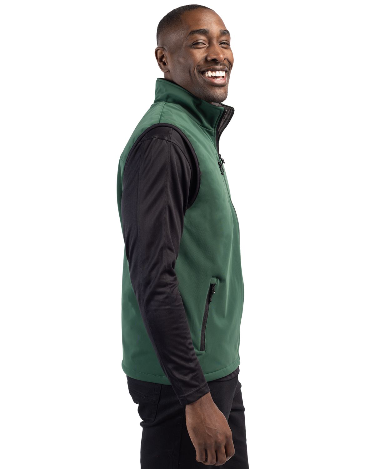 Clique Equinox Insulated Softshell Mens Full Zip Vest 10
