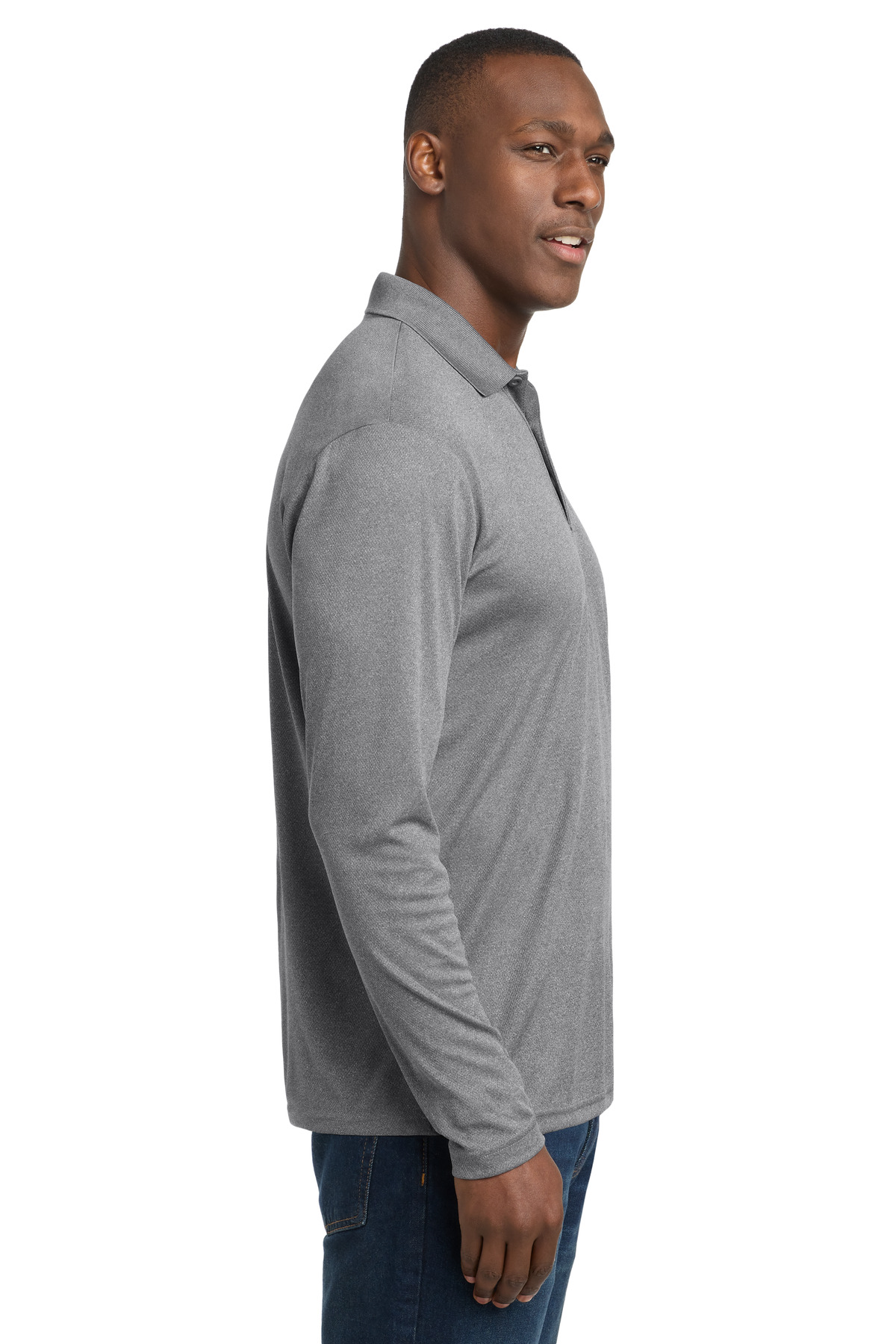 Sport-Tek PosiCharge RacerMesh Long Sleeve Polo. ST640LS 24