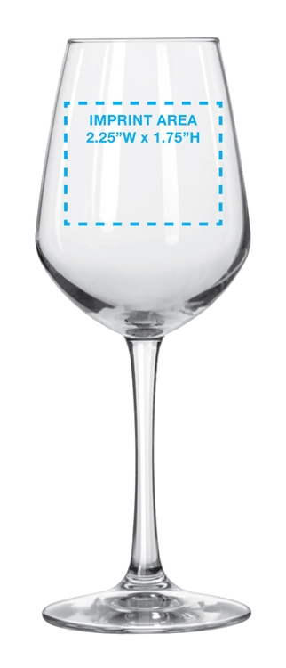 12 5 oz Vina Diamond Tall Wine Glass