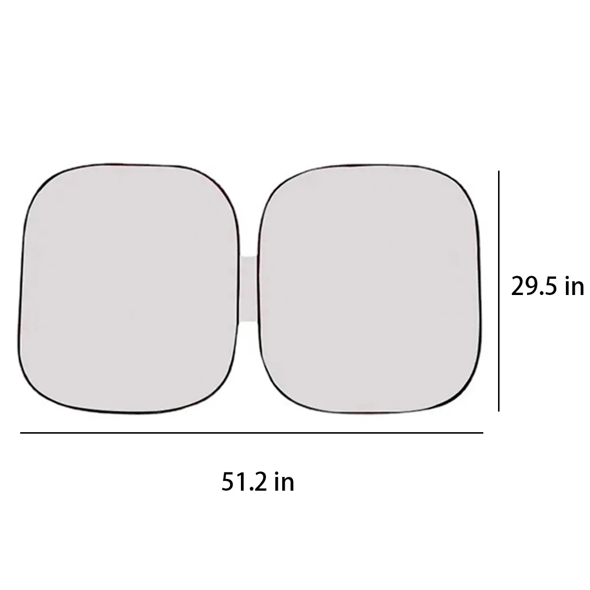 Car Window Windshield Block UV Rays Sunshade Sun Visor 3
