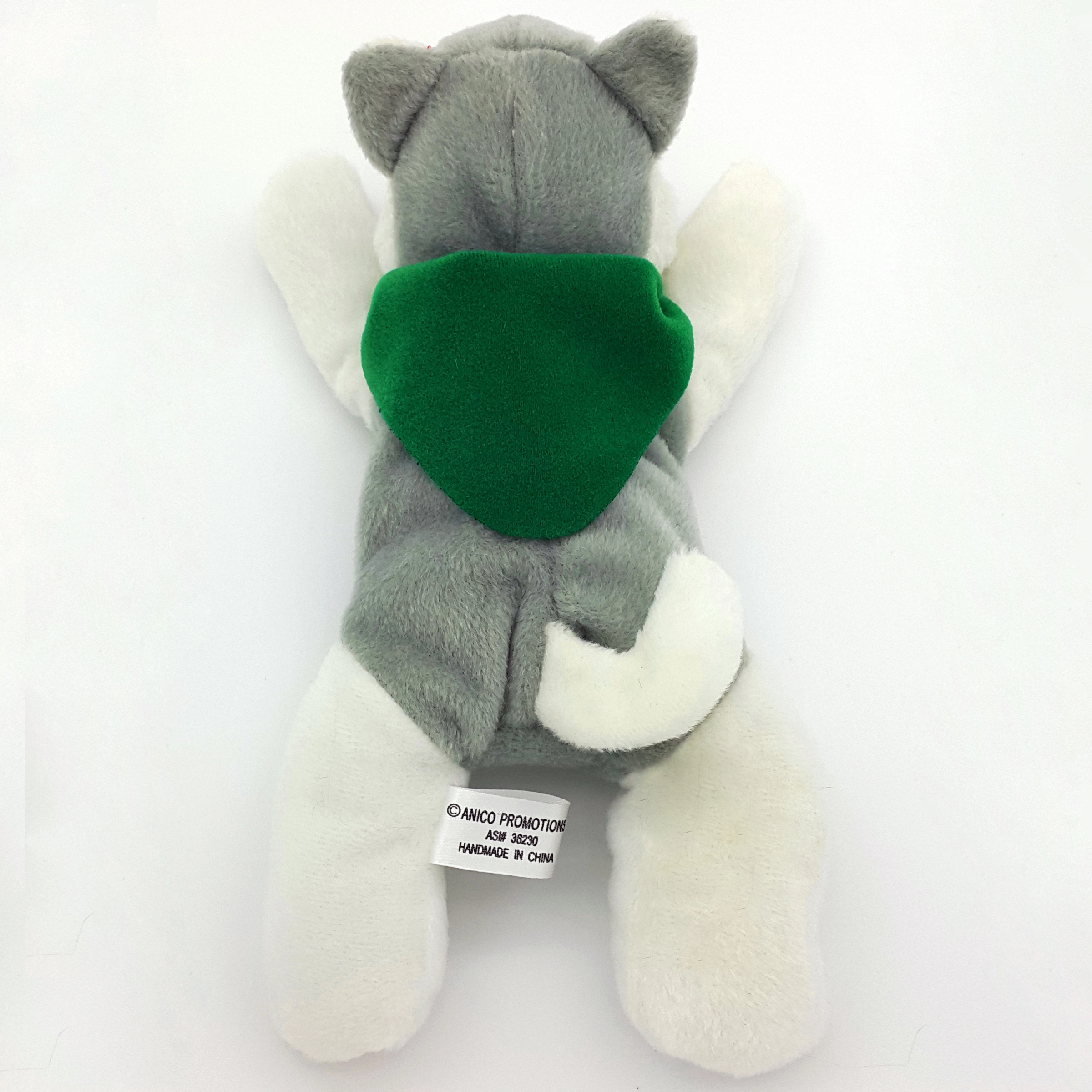 8" Laying Down Beanie Husky 7