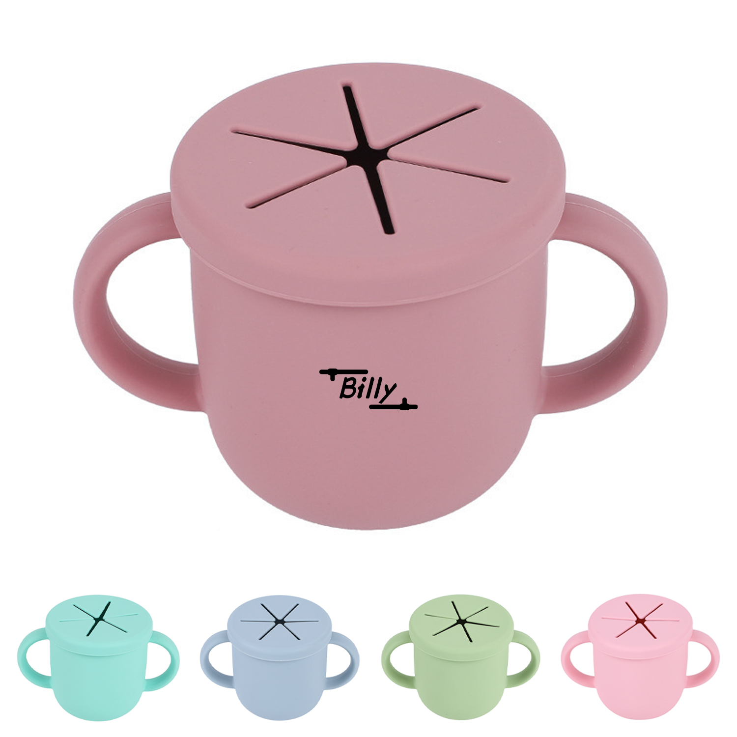 Silicone Snack Cups Food Containers for Toddlers 1