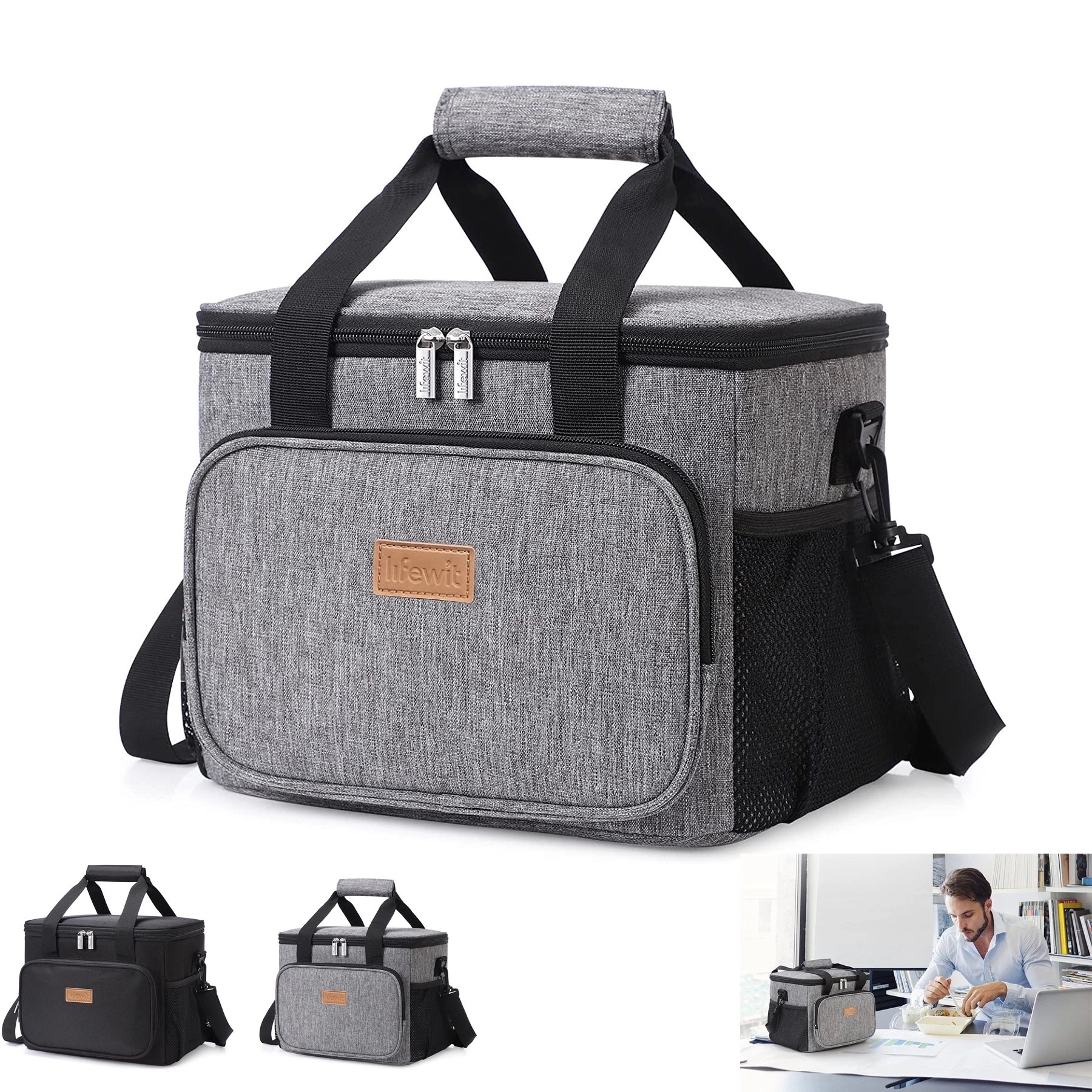 15L Large Insulated Lunch Box 2