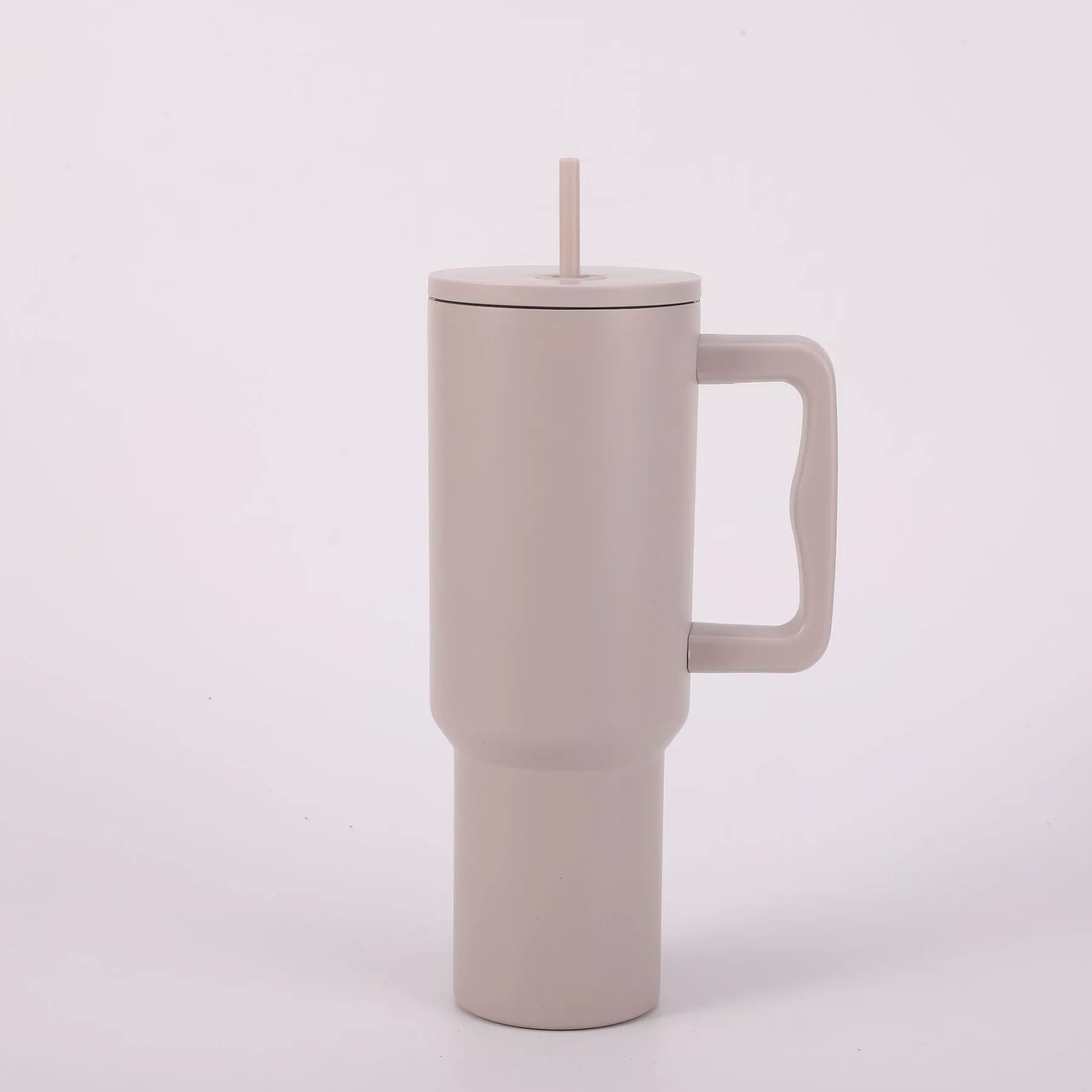 40 oz Tumbler with Handle and Straw Lid 8