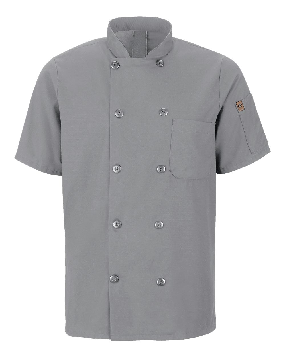 Mimix™ Short Sleeve Chef Coat with OilBlok - 046X 4