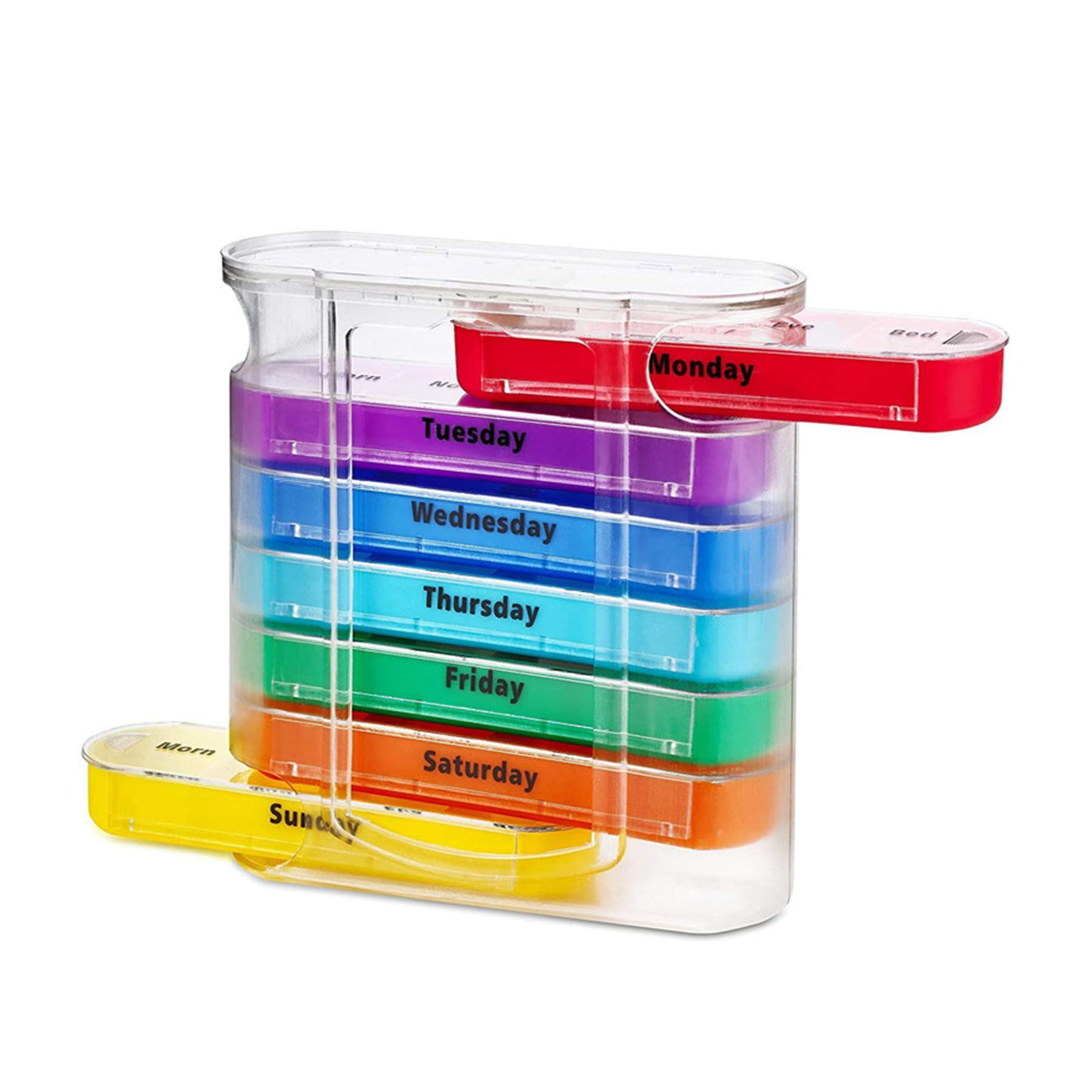 Clear Weekly Pill Case 2