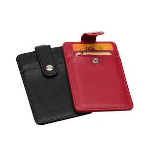 PU Keychain 3 Pockets PU Leather Card Holder 18