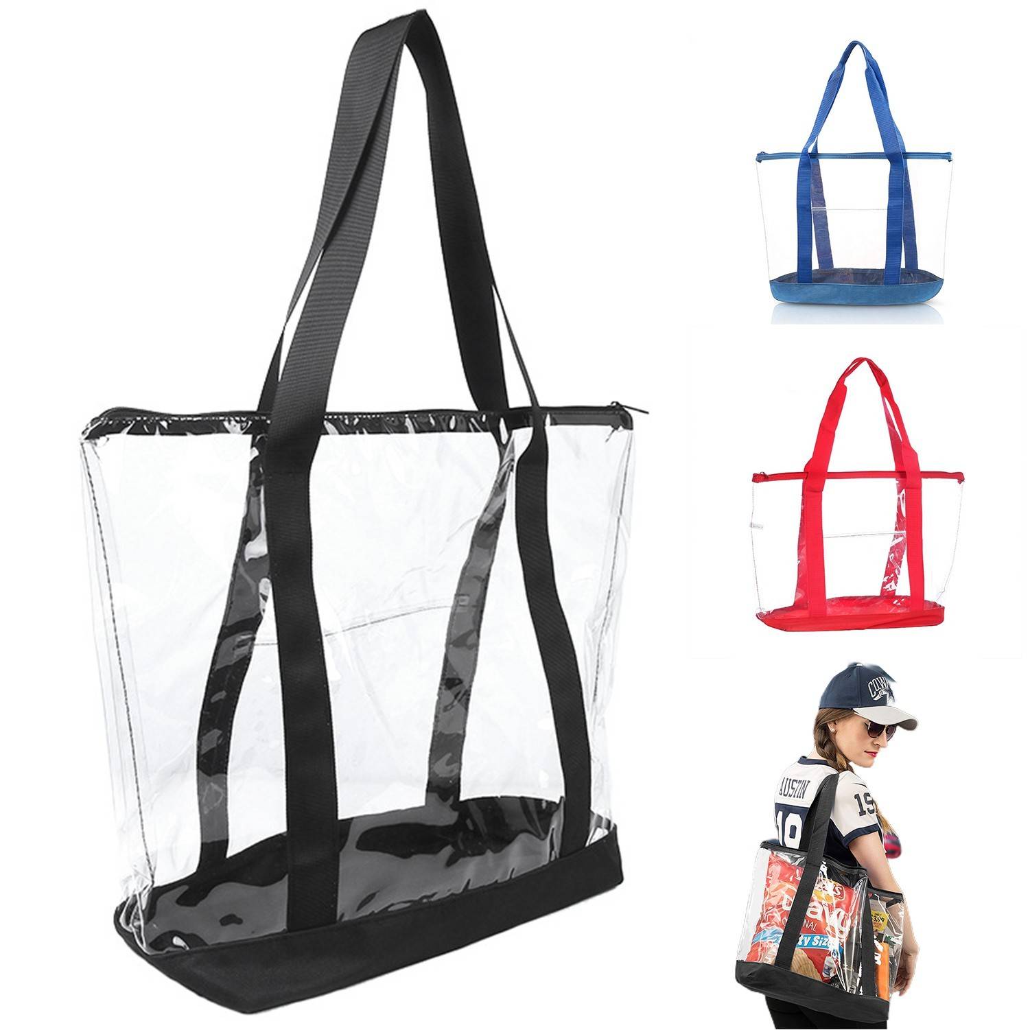 Waterproof Clear Tote Beach Bag 3