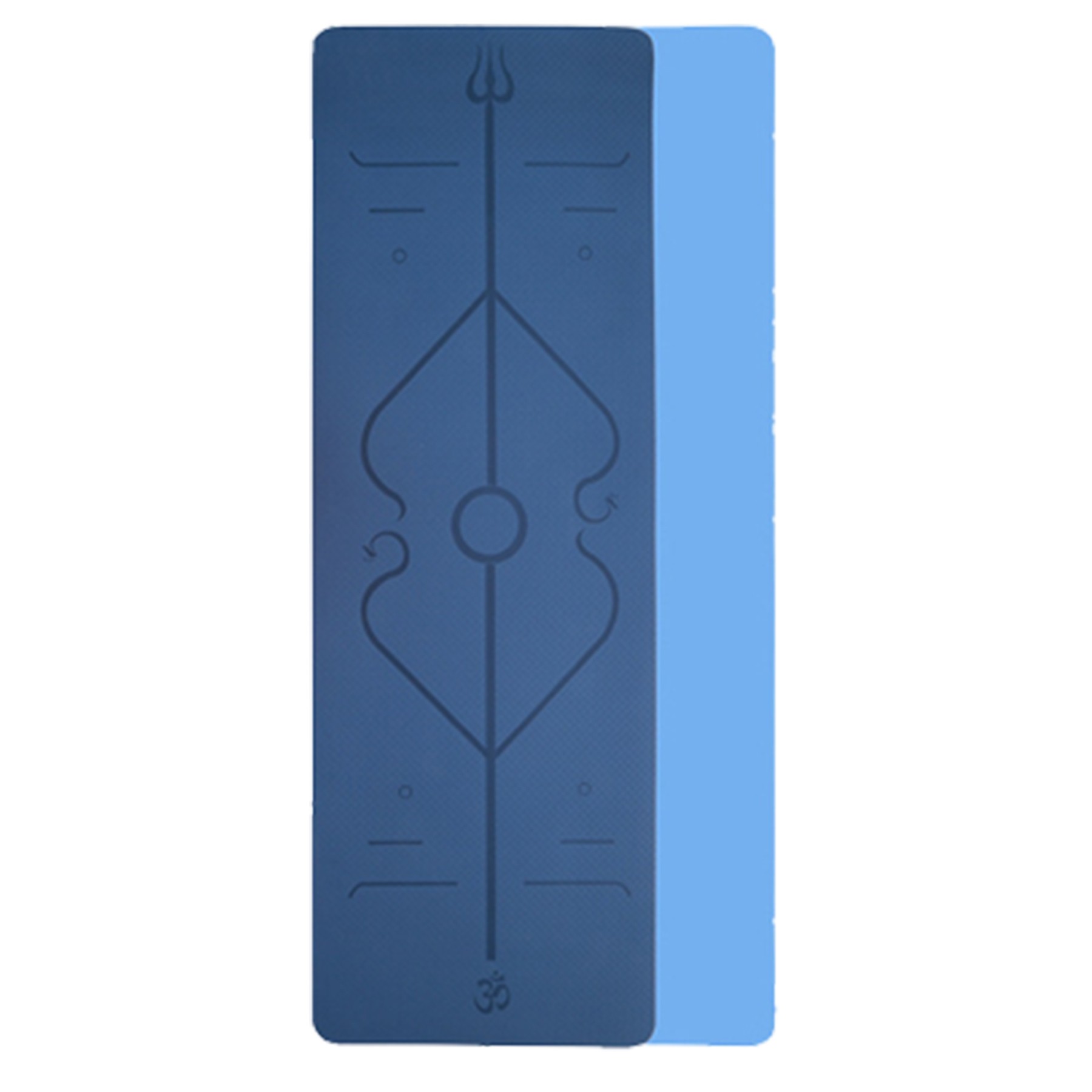 Yoga Mat W/ Alignment Line 4