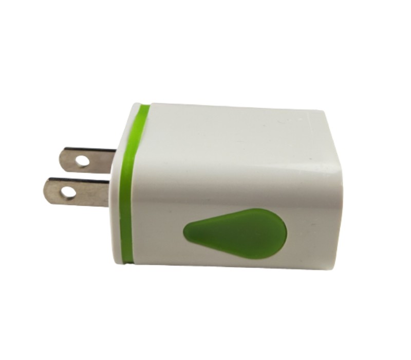 Colorful Dual Port USB Wall Plug Charger 2