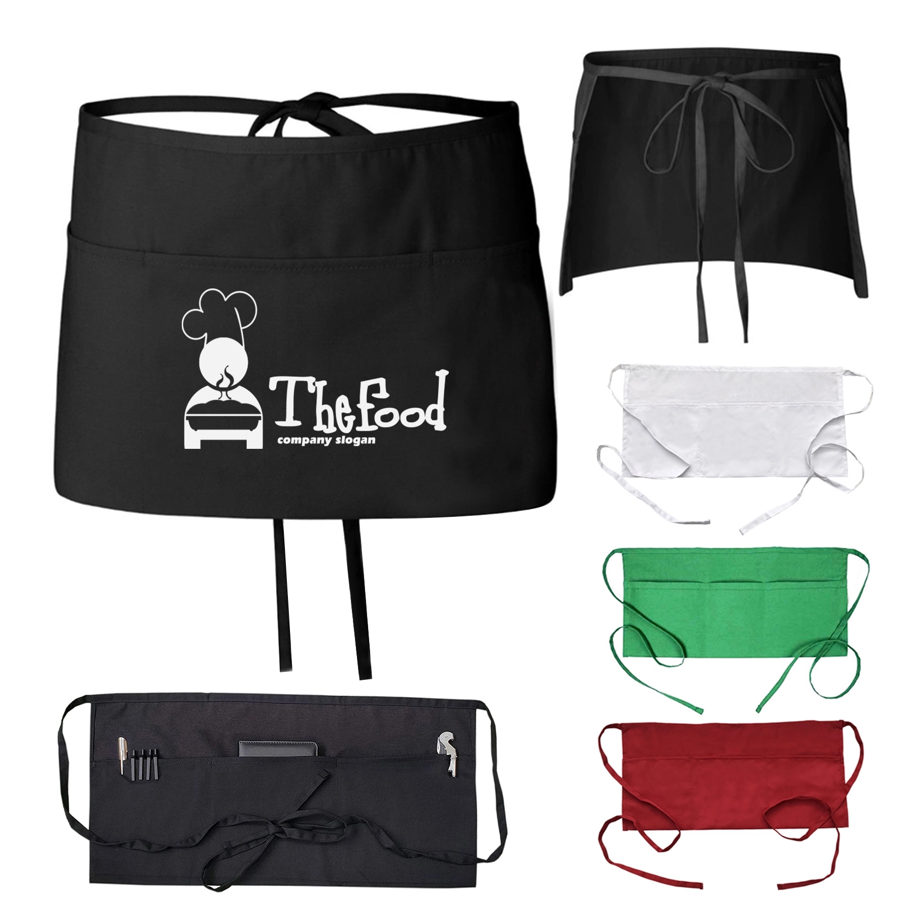 3-Pocket Waist Apron