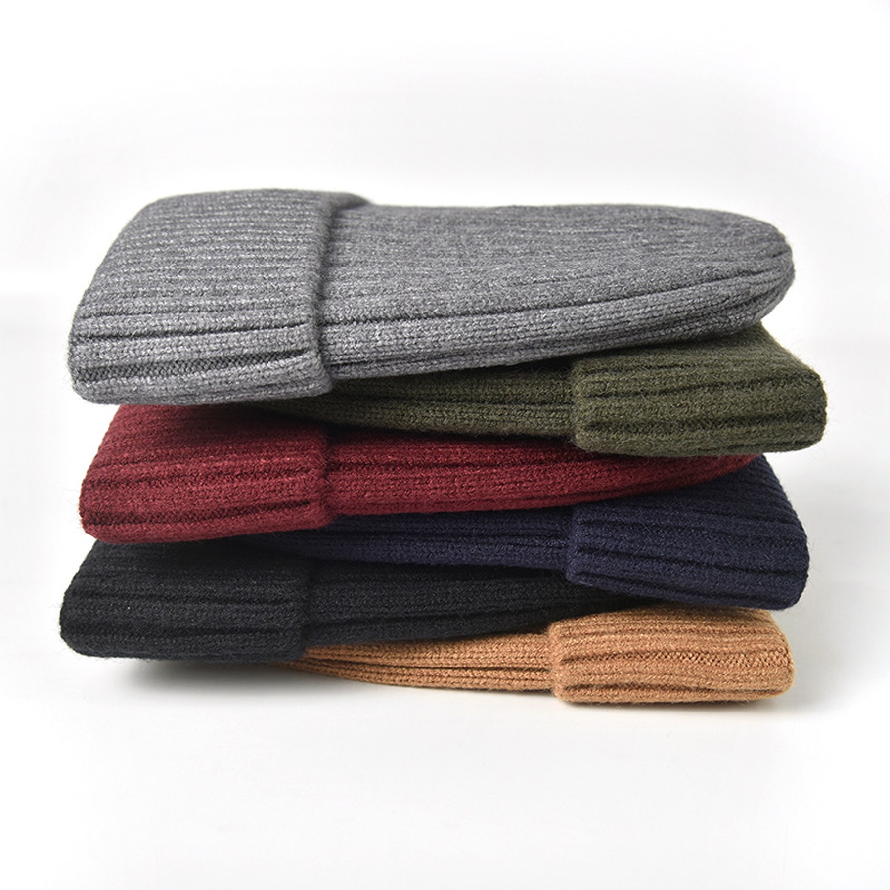 Thick Knitted Hat 4
