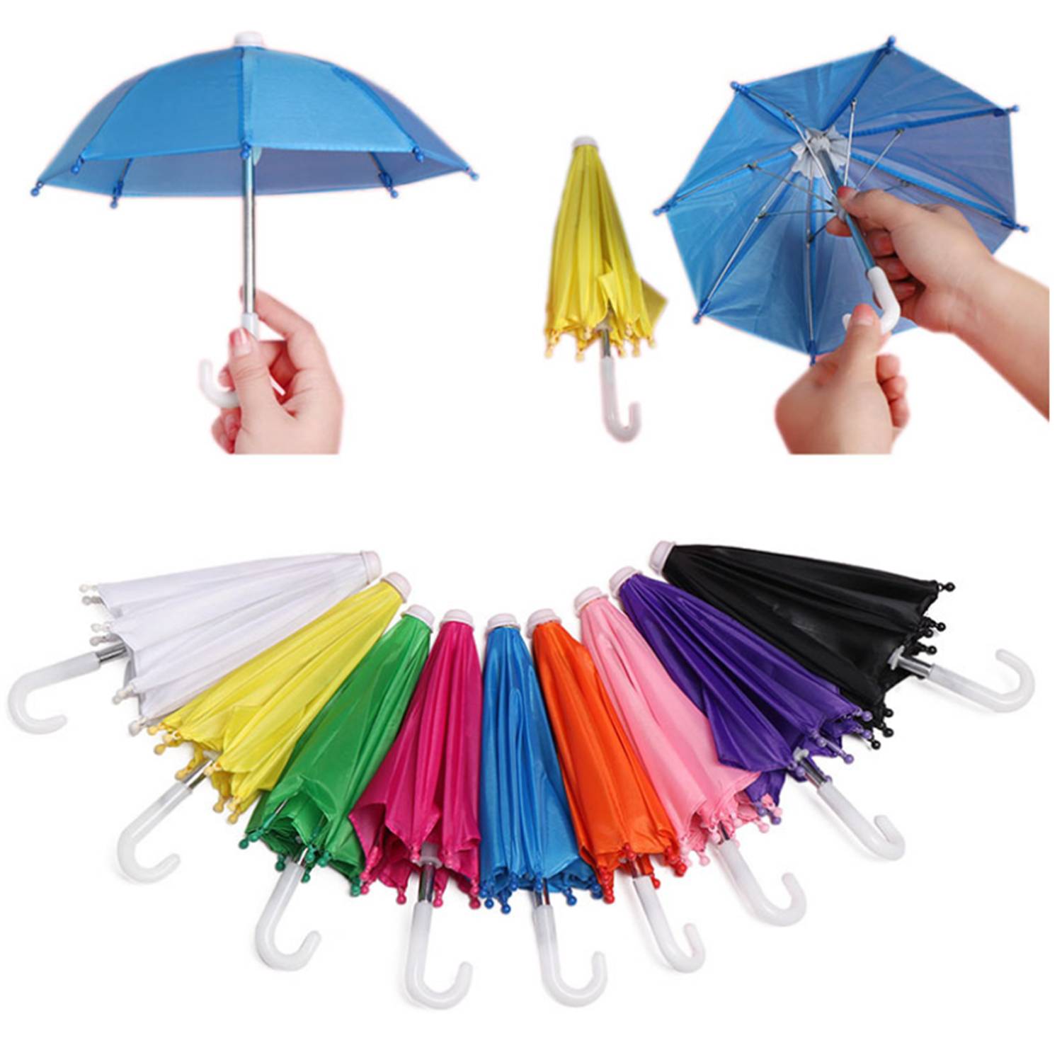 Mini J Shaped Handle Umbrella 3