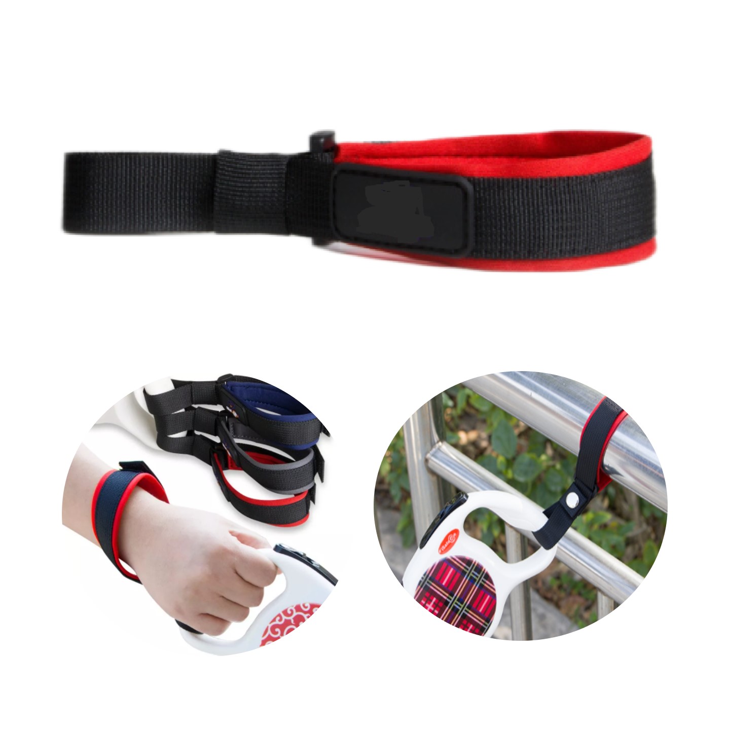 Adjustable Wrist Strap for Retractable Dog Leash 3