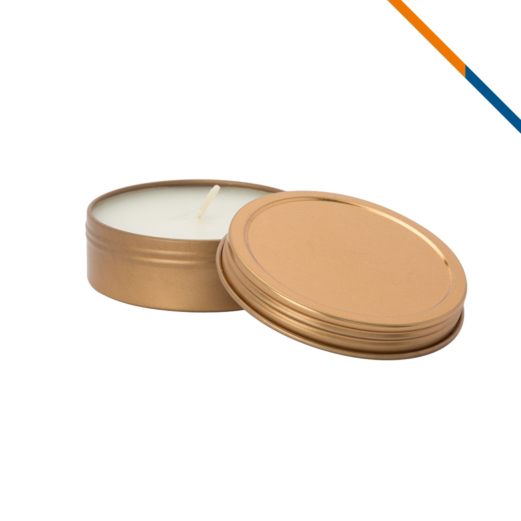 Glowi Scented Candle In Screw-Top Metal Tin - 2 OZ. 2