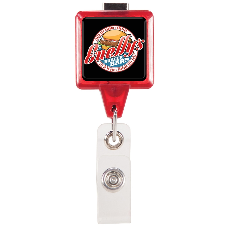 Square Badge Holder 2