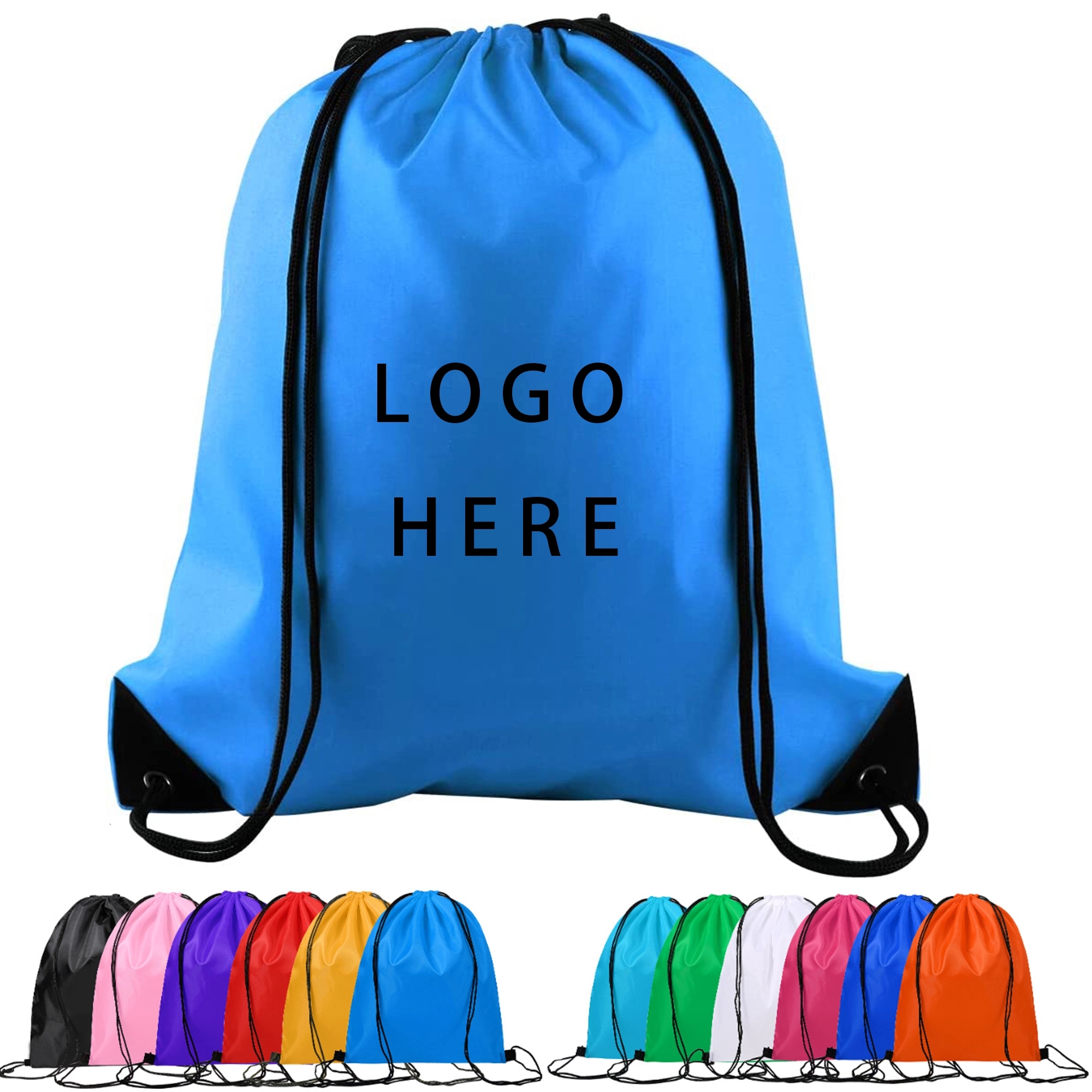 Drawstring Backpack Sport Storage Bag MOQ 10 PCS 2