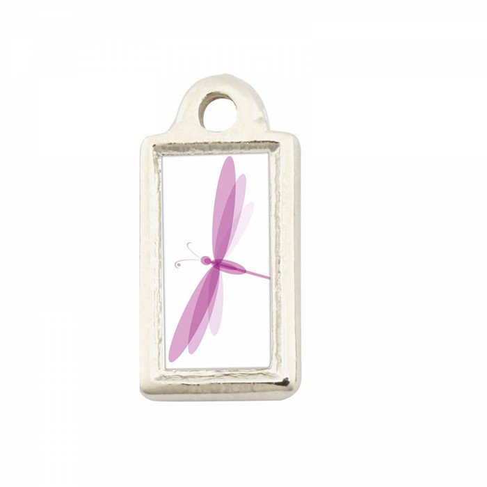 Rectangle Stock Charm 1