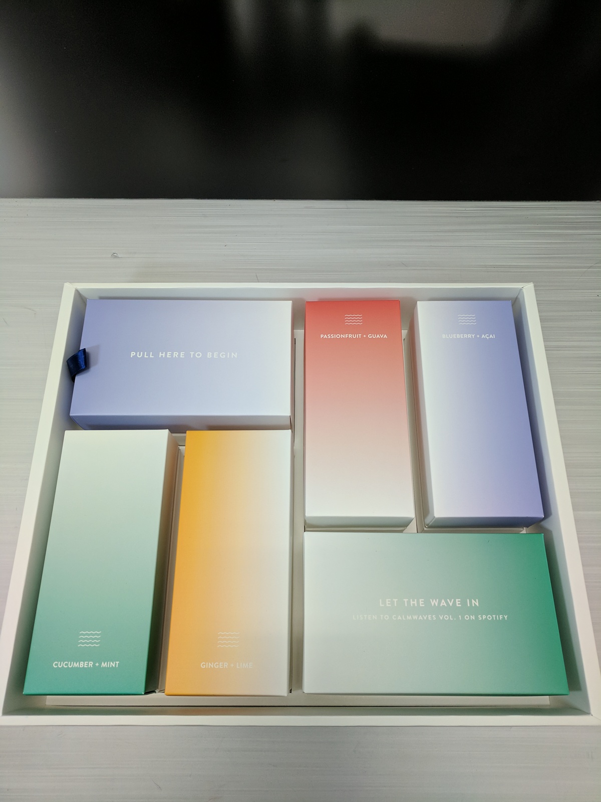 Custom Printed Full Color Slider Soft Touch Luxury Gift Box - 7x7x2 6