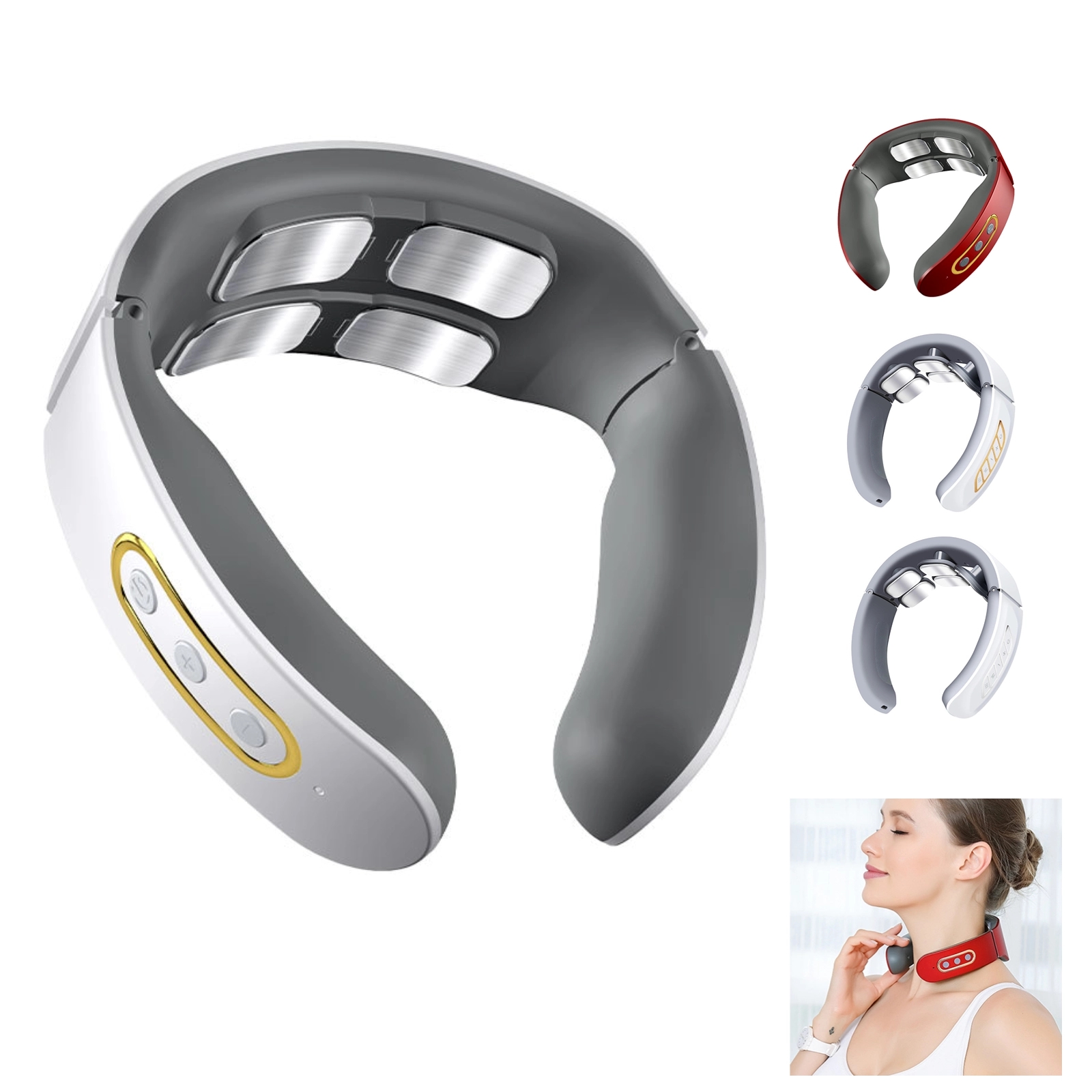 Multiple Head Cervical Spine Massager 3