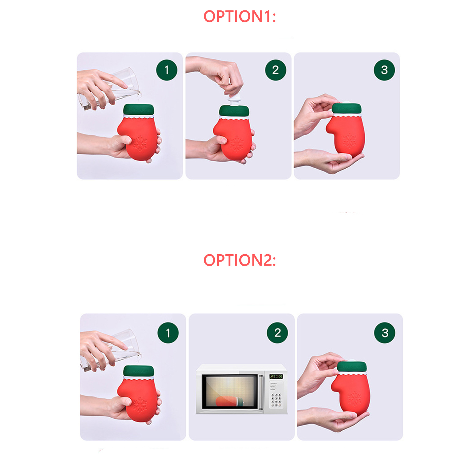 Silicone Hot Water Portable Hand Warmer 5