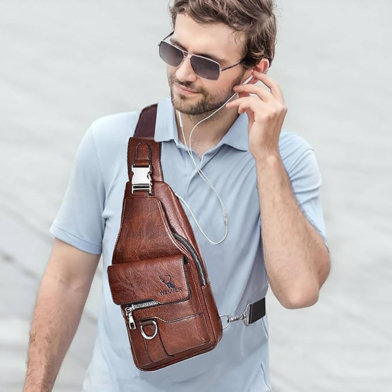 Large capacity waterproof crossbody bag 3