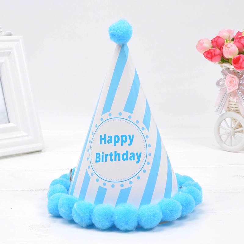 Birthday Party Kids Game Hat & Cake Celebration Decoration 18