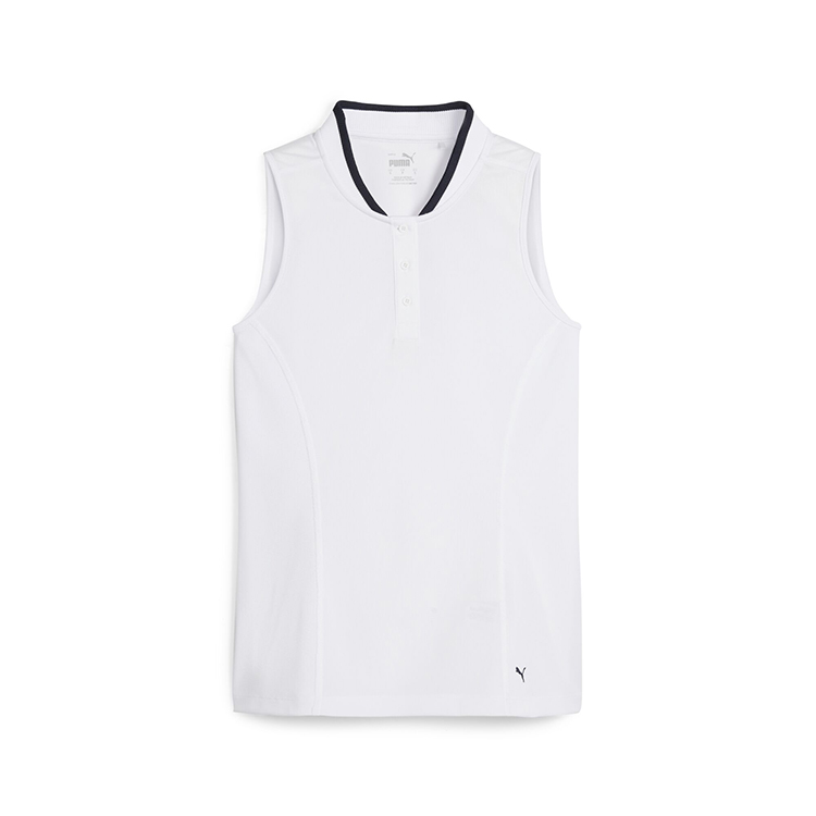 Puma Ladies Range Sleeveless Pique Top 2