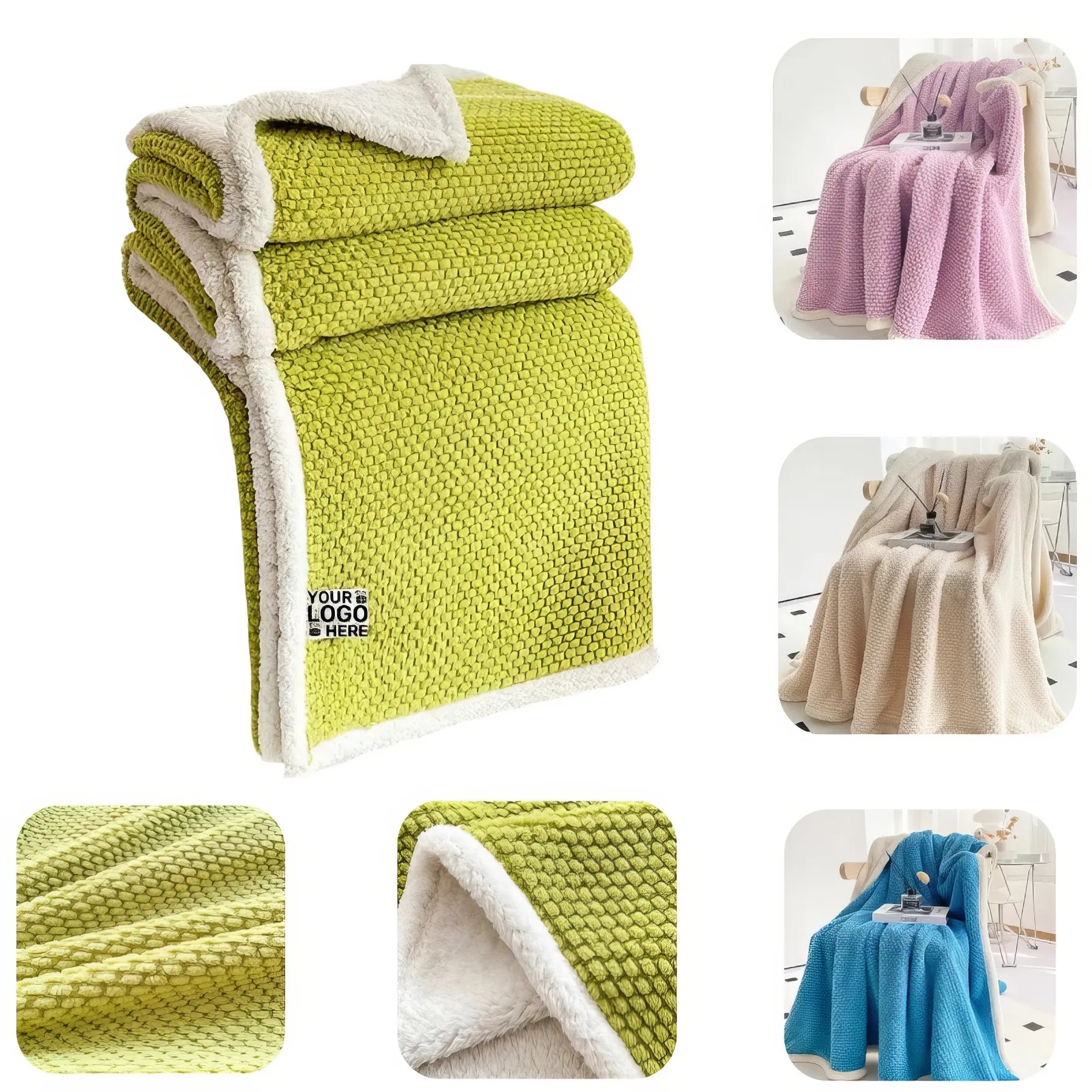 Office Nap Blanket 2