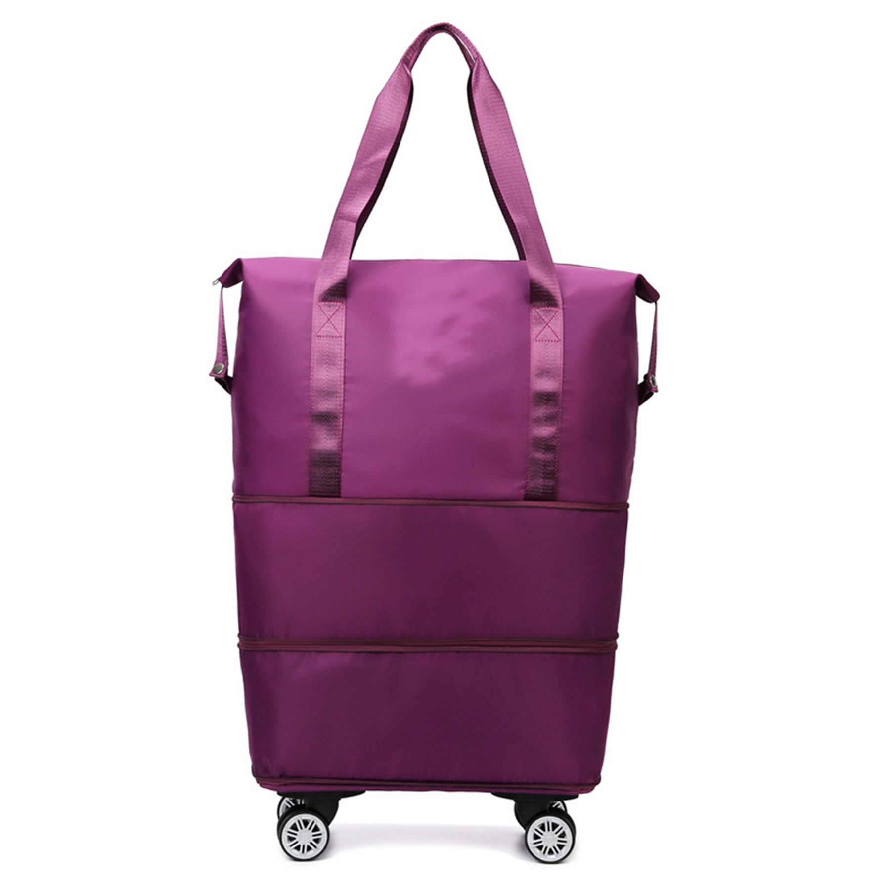 Expandable Foldable Duffle Bag With Wheel 3