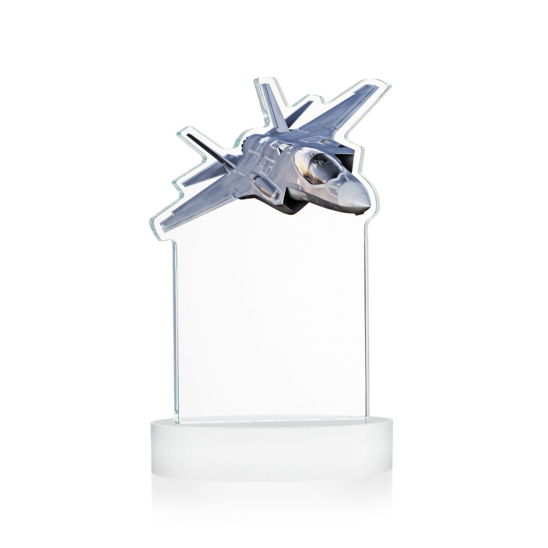 Top Gun Award on Alberton Base - White 10
