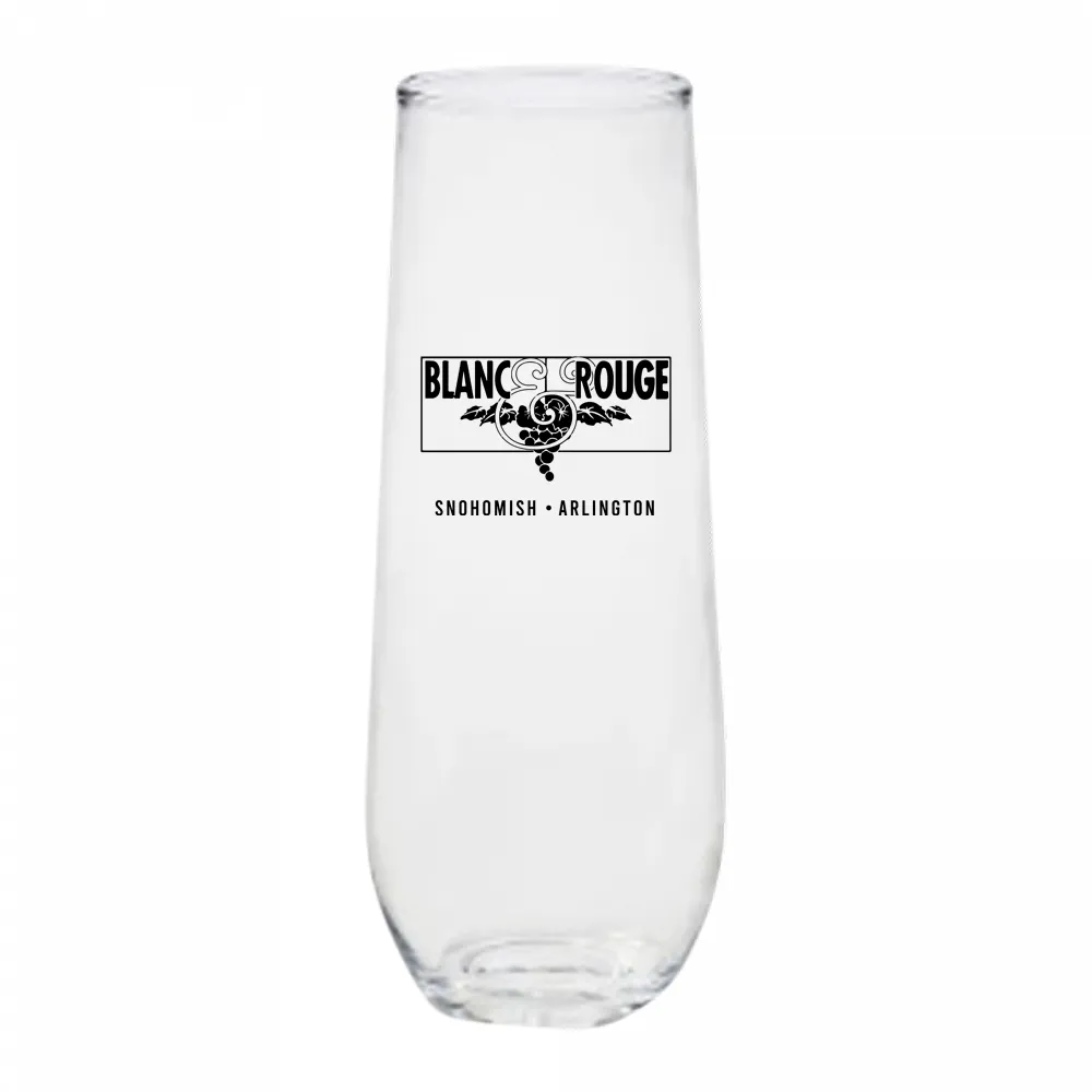 9oz. MS Plastic Stemless Champagne Flute 4