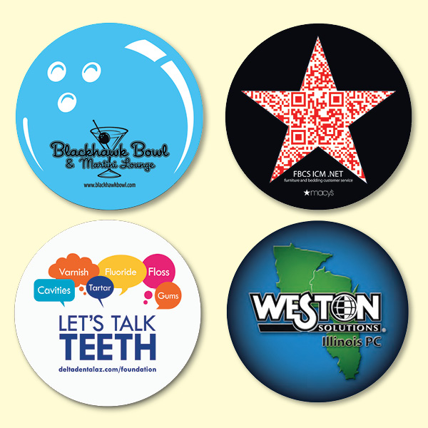 Vynex Heavy Duty 3.6"Round x1/8" Drink Coaster 1