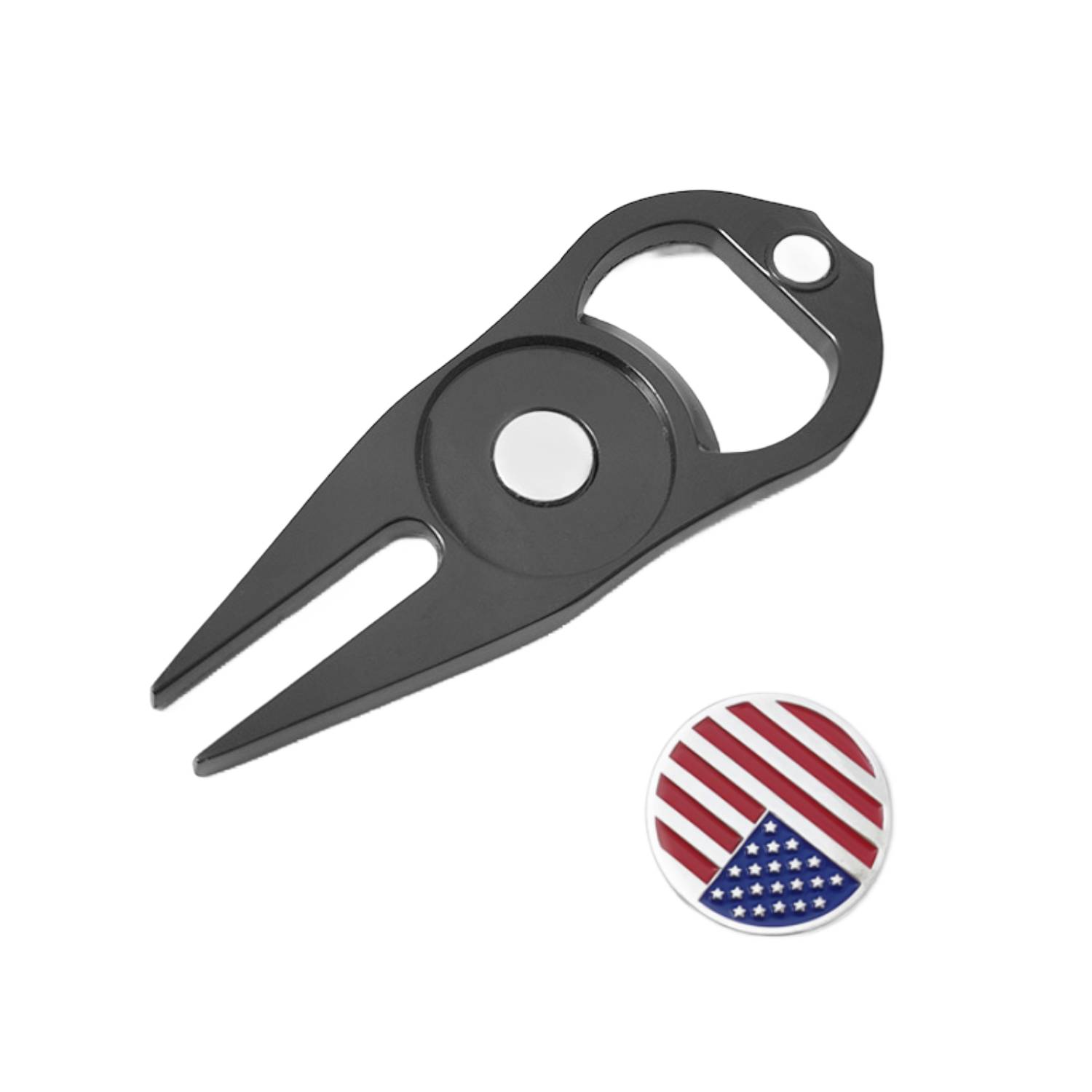 3-in-1 Pitchfork Golf Divot Tool 3