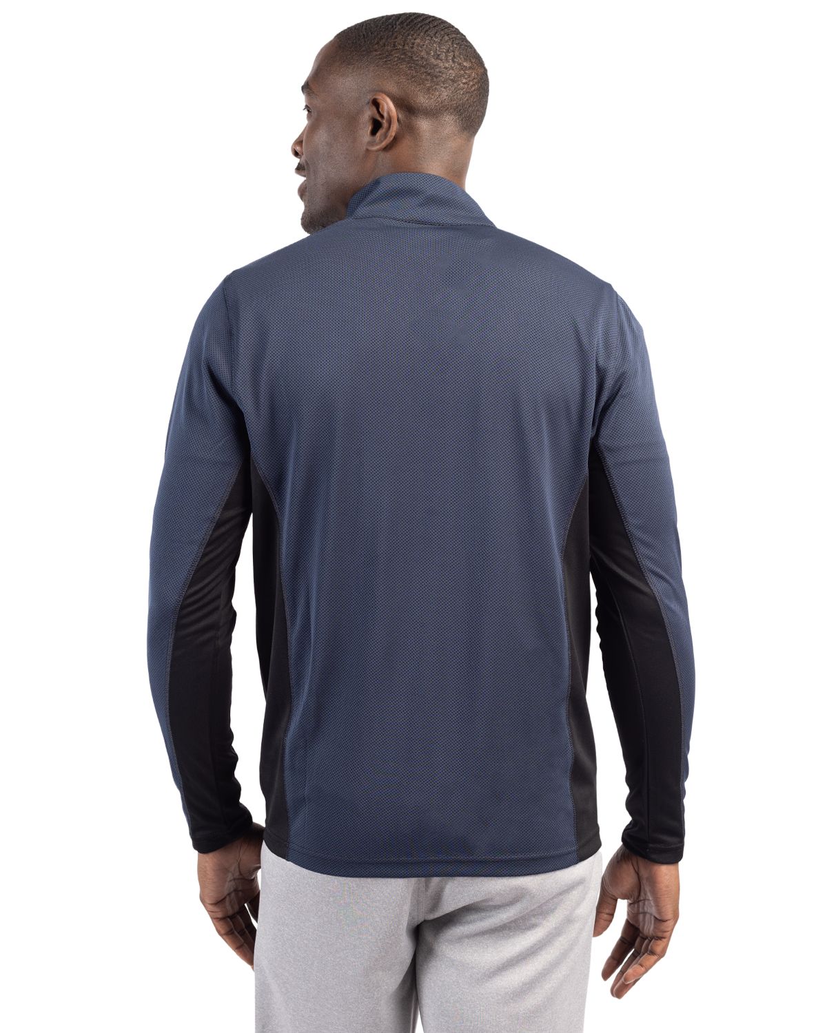 Clique Ice Pique Colorblock Tech Mens Half Zip 3
