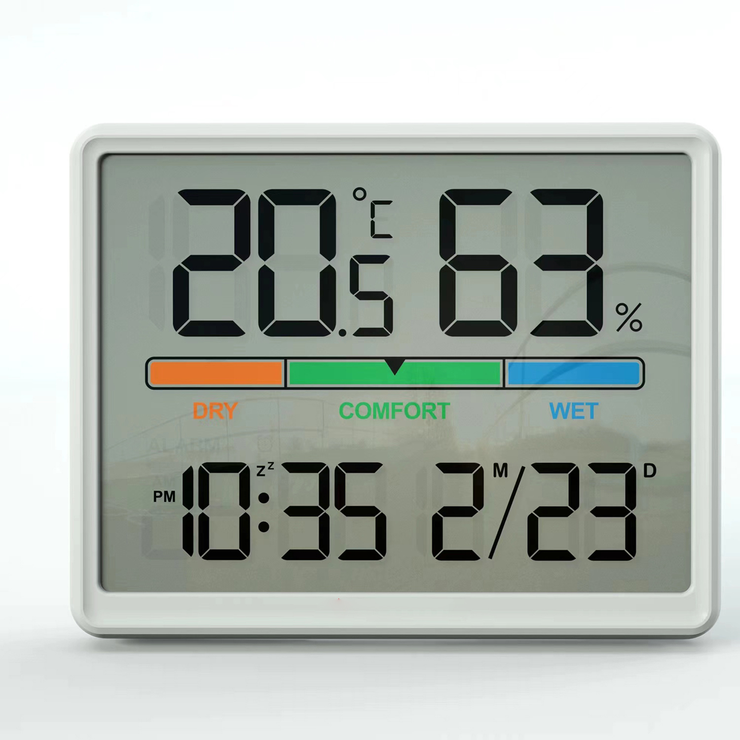 Digital Weather Station Clock with Indoor/Outdoor Monitoring 9
